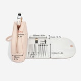 Blush Wrap Around Makeup Bag