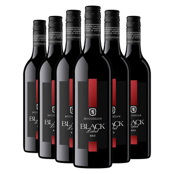 McGuigan Black Label Red Wine, 6 x 75cl