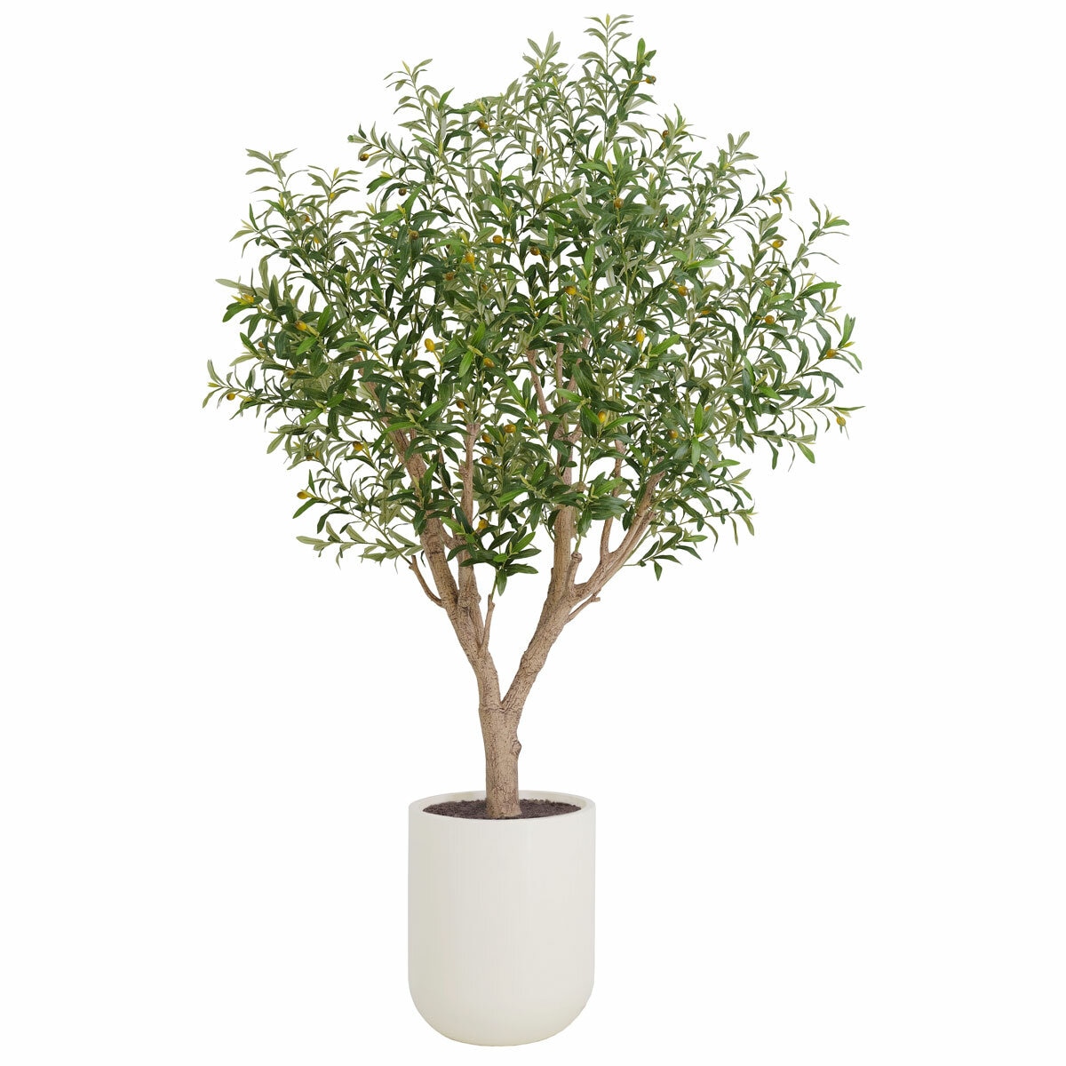 Artificial 8ft Olive Tree in Planter