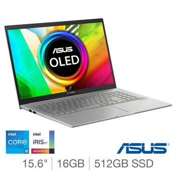 ASUS VivoBook, Intel Core i5, 16GB RAM, 512GB SSD, 15.6 Inch OLED Laptop, K513EA-L11068T