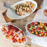 Over and Back Serving Bowls, 4 Piece Over and Back Serving Bowls, 4 Piece