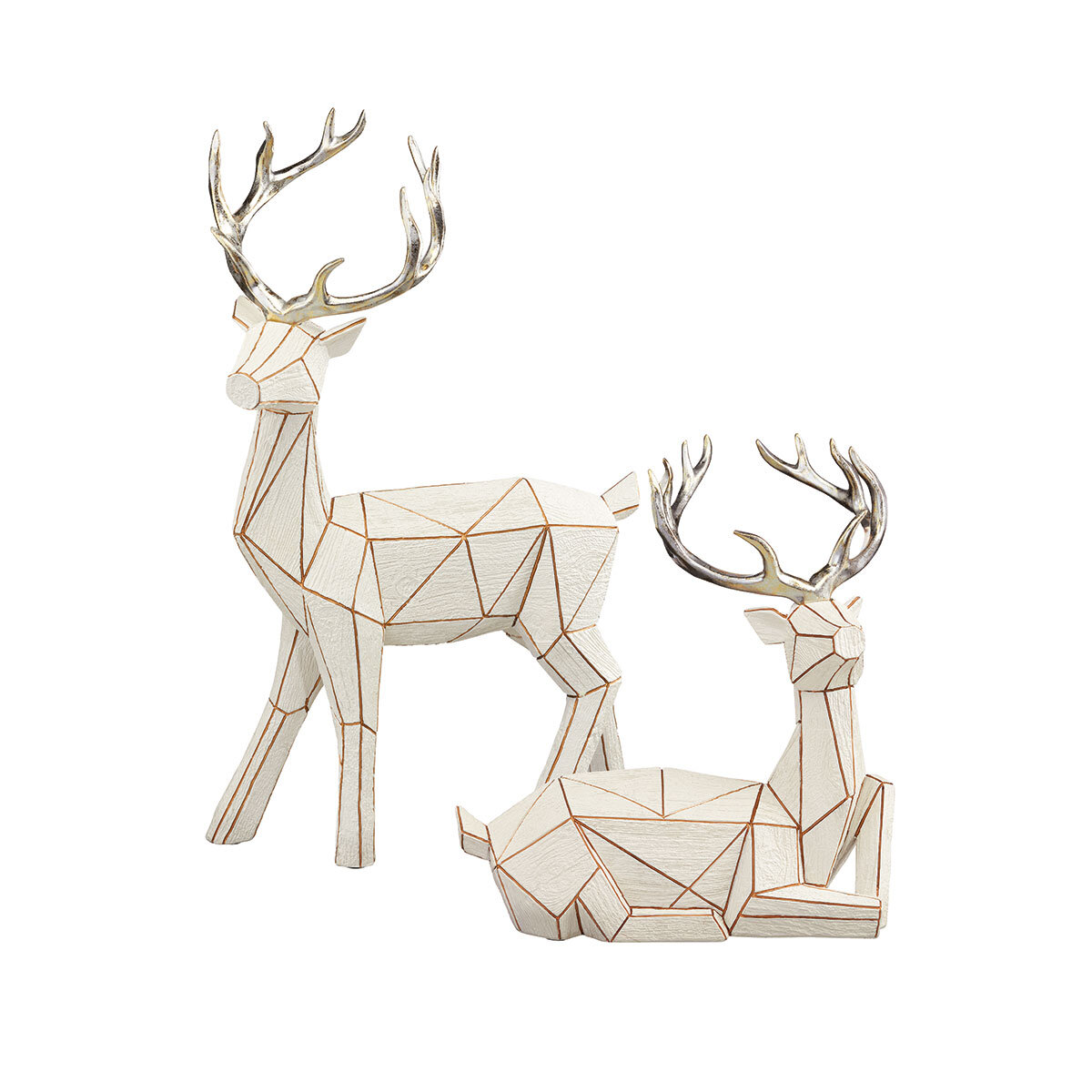 Buy 2pc Geometric Deer Overview Image at Costco.co.uk