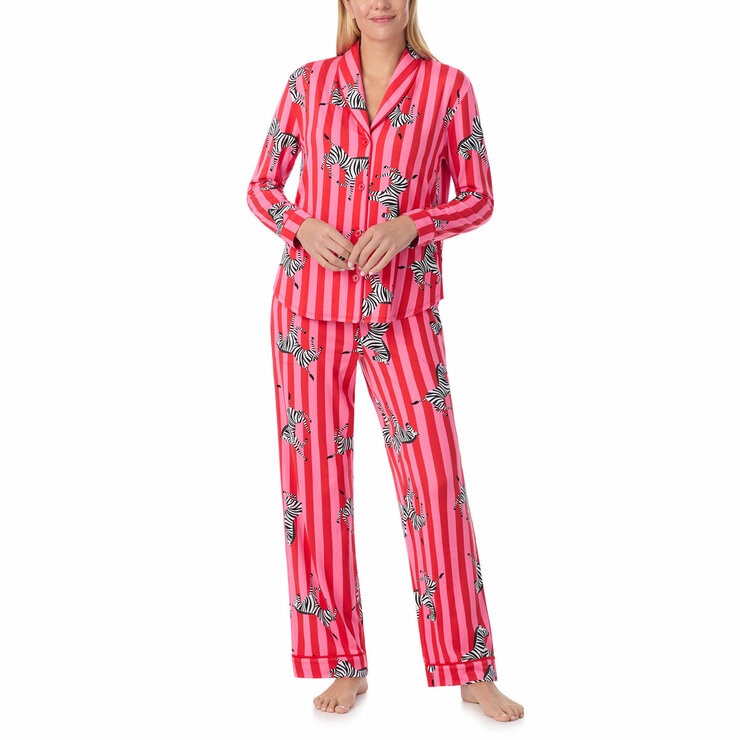 Room Service Ladies Notch Collar PJ Set