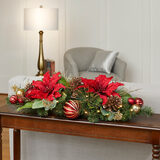 Buy 32" Pre-Lit Decorative Centrepiece Red Lights Lifestyle Image at Costco.co.uk