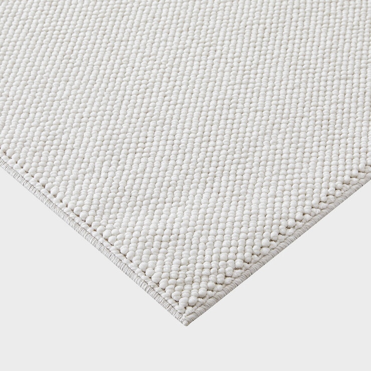 Off The Loom Runner in Cream, 60 x 213 cm