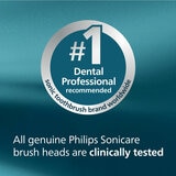 Philips Brush Head 6 Pack in White recommened by dental professionals Philips Brush Head 6 Pack in White recommened by dental professionals