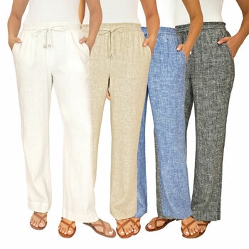 Briggs Ladies Linen Pant