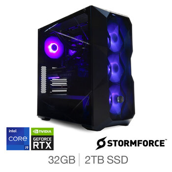 Stormforce, Intel Core i9, 32GB RAM, 2TB SSD, NVIDIA GeForce RTX 3090, Gaming Desktop PC