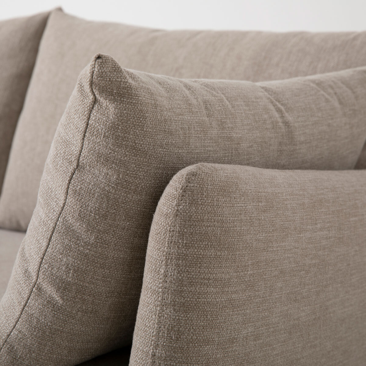 Swyft Model 08 Light Grey Linen Double Sofa Bed
