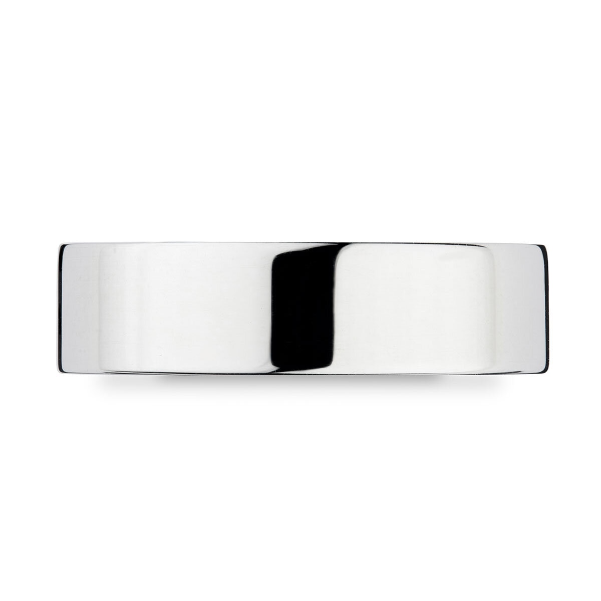 6.0mm Basic Light Court Wedding band. Platinum