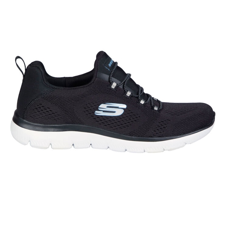 Skechers Ladies Summit Trainers in Black