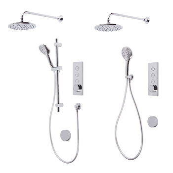 Tavistock Xenon Concealed Three Function Shower in Two Options