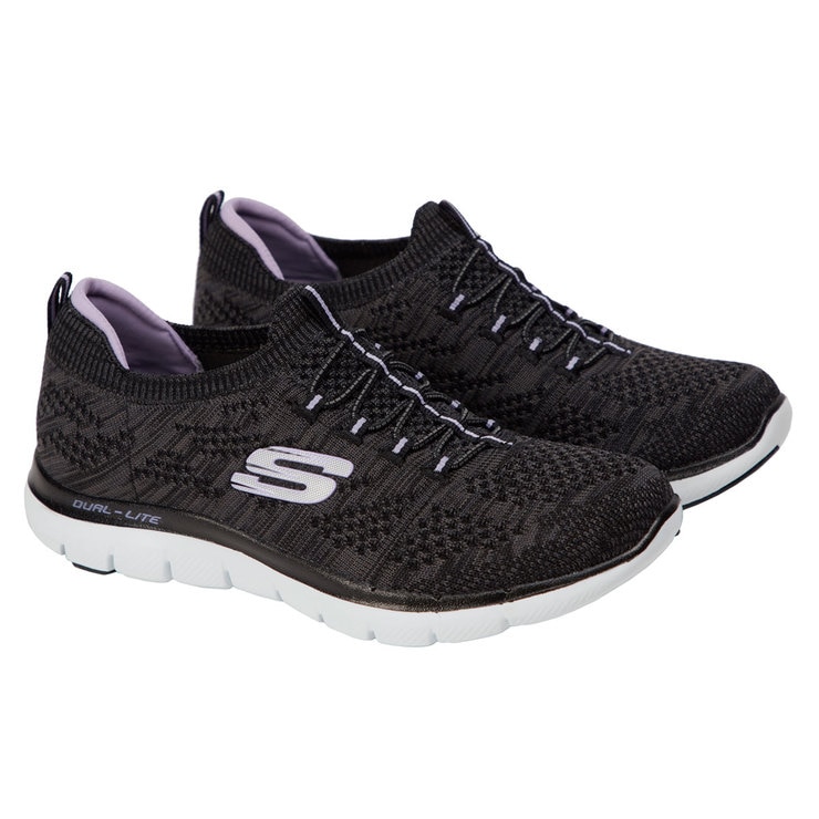 Skechers Flex Appeal 2.0 Women's Shoes in Black, Size 5 Costco UK