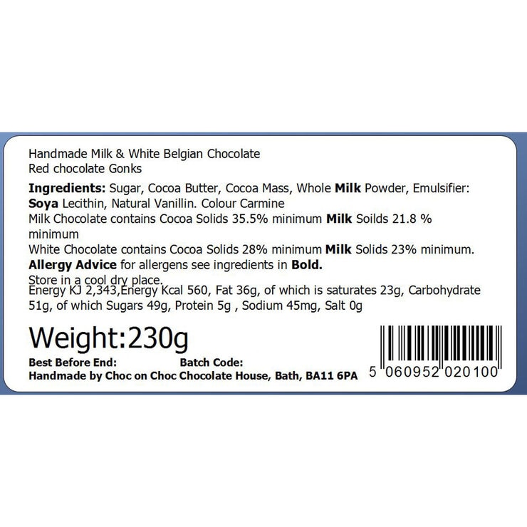 Choc on Choc Chocolate Christmas Gonks, 2 x 230g Choc on Choc Chocolate Christmas Gonks, 2 x 230g