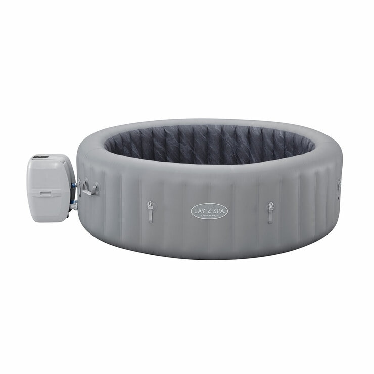 Lay-Z-Spa Santa Monica 180 Jet Inflatable 7 Person Hot Tub