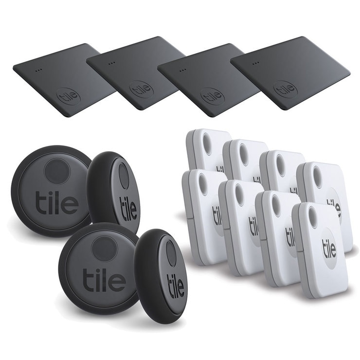 Tile Bluetooth Tracker 2020 Mate Mega Bundle, Tile Mate x 8, Tile Slim