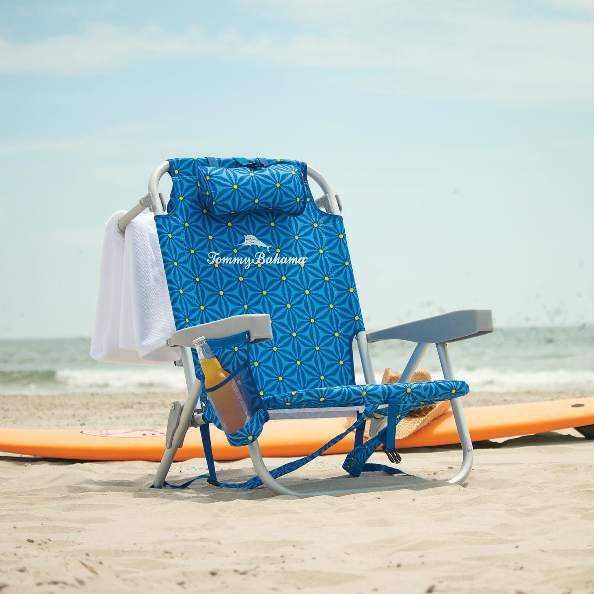 Tommy Bahama Beach Chair In Blue Costco Uk