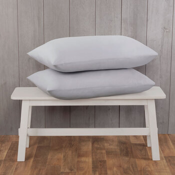 Cotton Exchange 200TC Percale Pillowcase 2 Pack in 3 colours