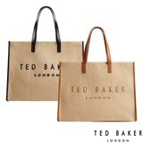 Ted Baker Pallmer Large Raffia Tote
