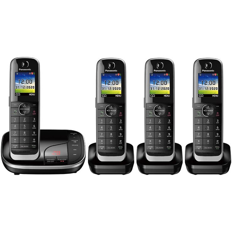Uniden Cordless Phone System Quad Pack Dect 1735+3 at Neal Stewart blog