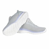 Skechers Ladies Swift Fit Bountiful Trainer in Grey