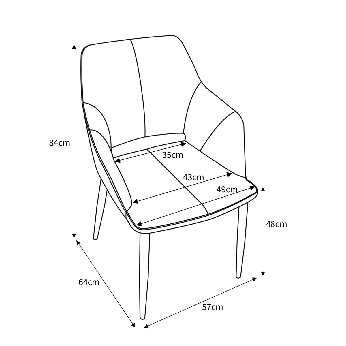 Nero Lime Velvet Dining Chair 2 pack