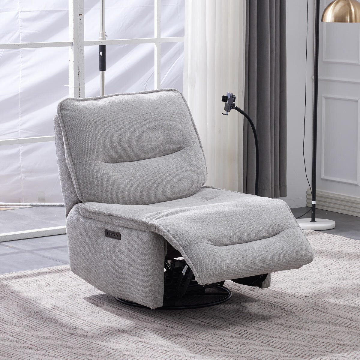Armchair Grey Lifestyle Reclined