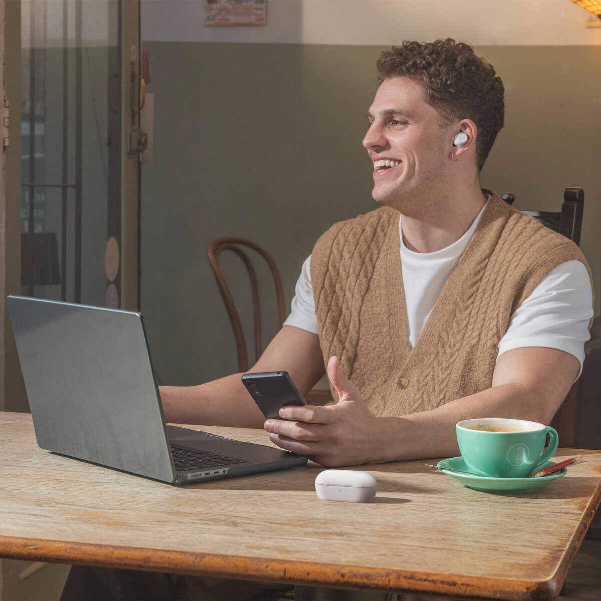 Sony WF-C710NW Noise Cancelling In-Ear Headphones in White