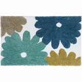 Home Inspiration Flower Bath Mat in 3 Colours, 55 x 91 cm Home Inspiration Flower Bath Mat in 3 Colours, 55 x 91 cm