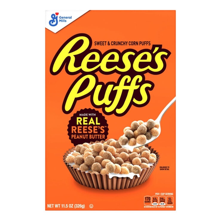 General Mills Reeses Puffs, 2 x 326g
