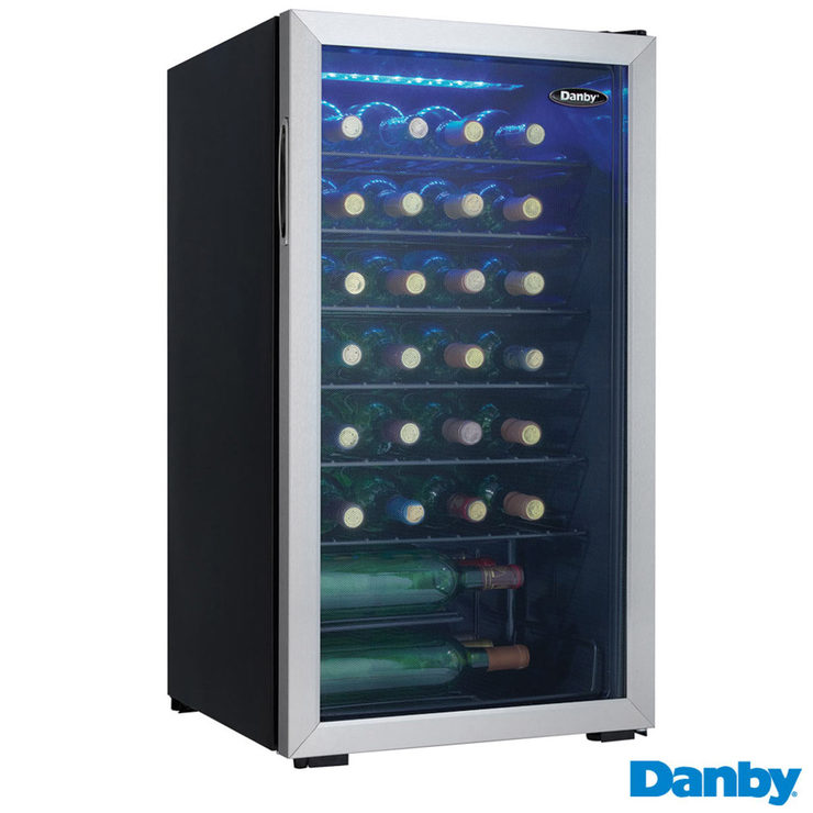 Danby DWC033KA1BDB, 36 Bottle Wine Cooler in Black Costco UK