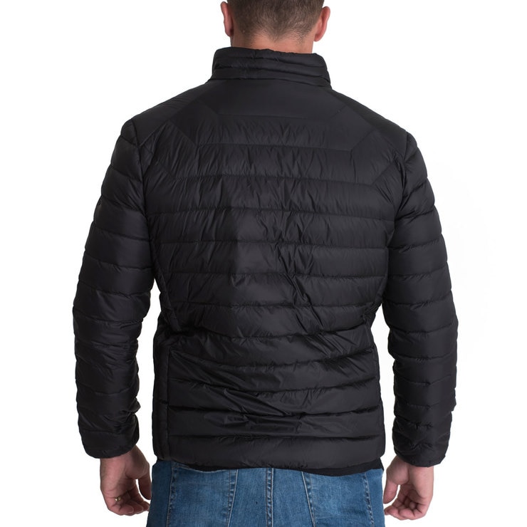 Harvey & Jones Jack Men's Ultra Lightweight Down Jacket in Black