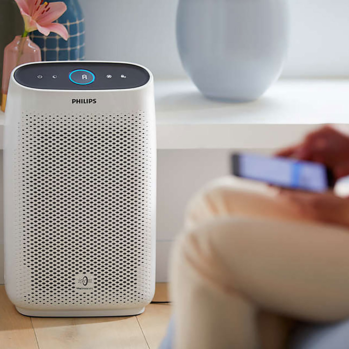 app connected with air purifier
