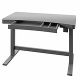 Tresanti 47" Adjustable Height Desk Grey