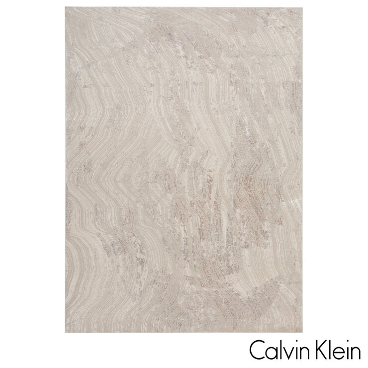Calvin Klein CK024 Irradiant Grey Rug, in 2 Sizes