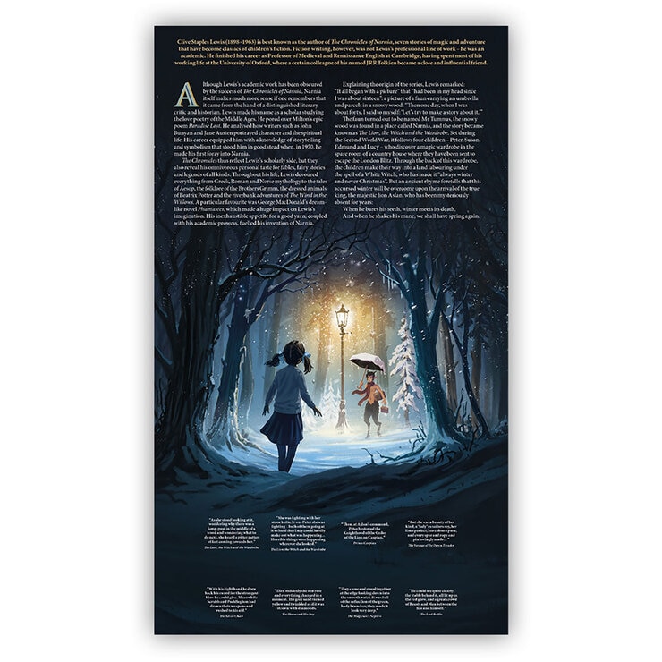 The Chronicles of Narnia Stamps Presentation Pack from Royal Mail