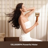 Lifestyle image showing 130,000RPM powerful motor Lifestyle image showing 130,000RPM powerful motor