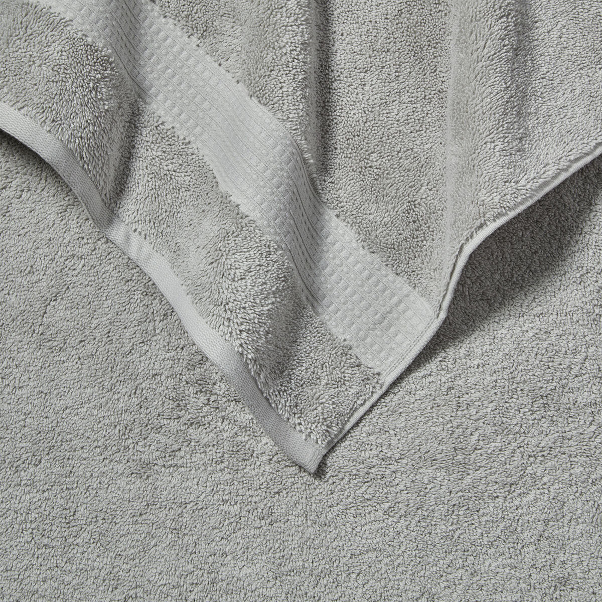 Grandeur 100% hygro cotton towel in Harbour Mist  grey