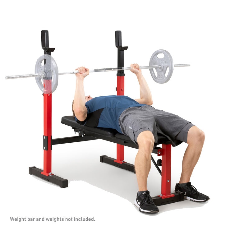 Marcy MWB-5511 Standard Weight Bench with Accessories