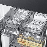 Samsung Series 9 SpaceMax RF65DG960EB1EU 646L Smart Multi Door Fridge Freezer, E Rated in Black Samsung Series 9 SpaceMax RF65DG960EB1EU 646L Smart Multi Door Fridge Freezer, E Rated in Black