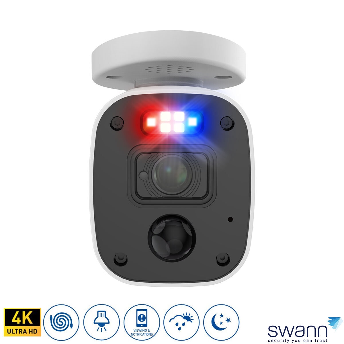 Swann Enforcer™ 4K Add-On Bullet Camera x 2, SWPRO-4KMQBPK2-EU