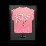 Fallon Sherrock Signed Framed Darts Shirt in Black
