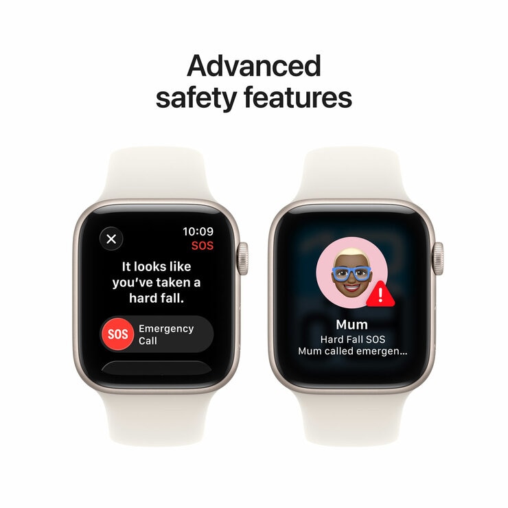 Buy Apple Watch SE 3 GPS + Cellular, 44mm Starlight Aluminium Case with Starlight Sport Band M/L, MEPF4MP/A at costco.co.uk