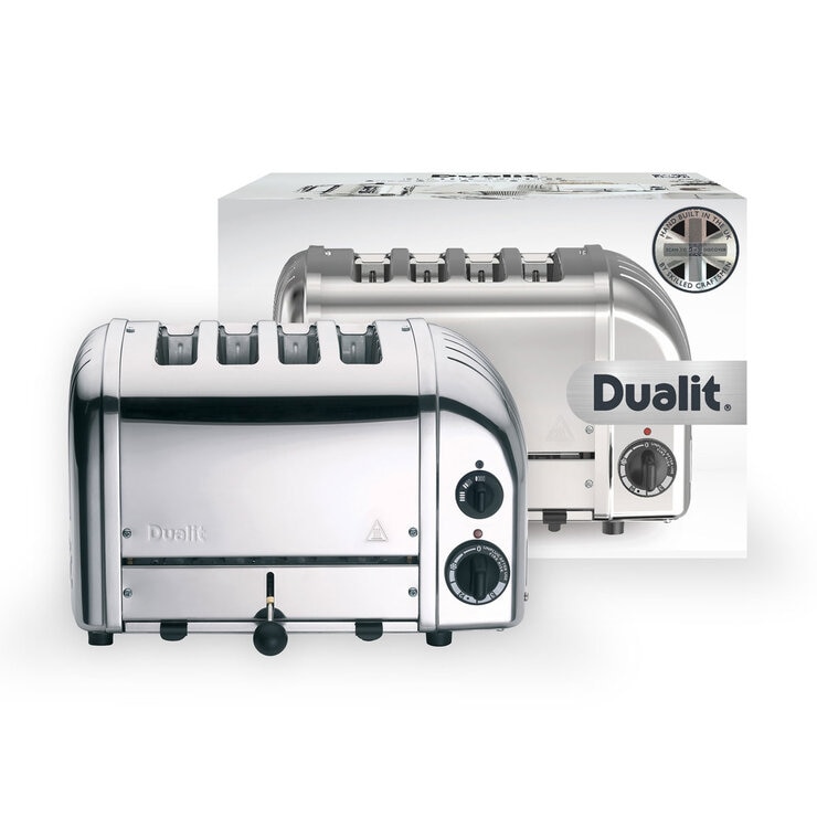Dualit Classic 4 Slot Toaster and Box