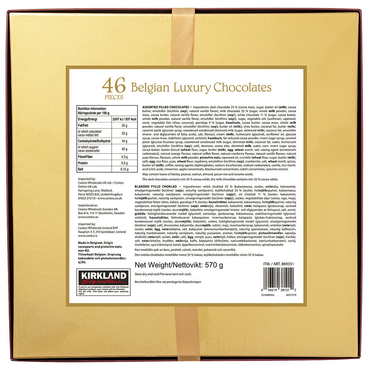 Nutritional Information Nutritional Information