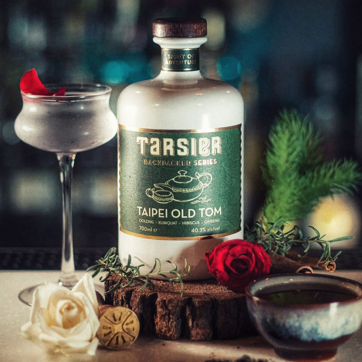 Tarsier Taipei Old Tom Gin, 70cl
