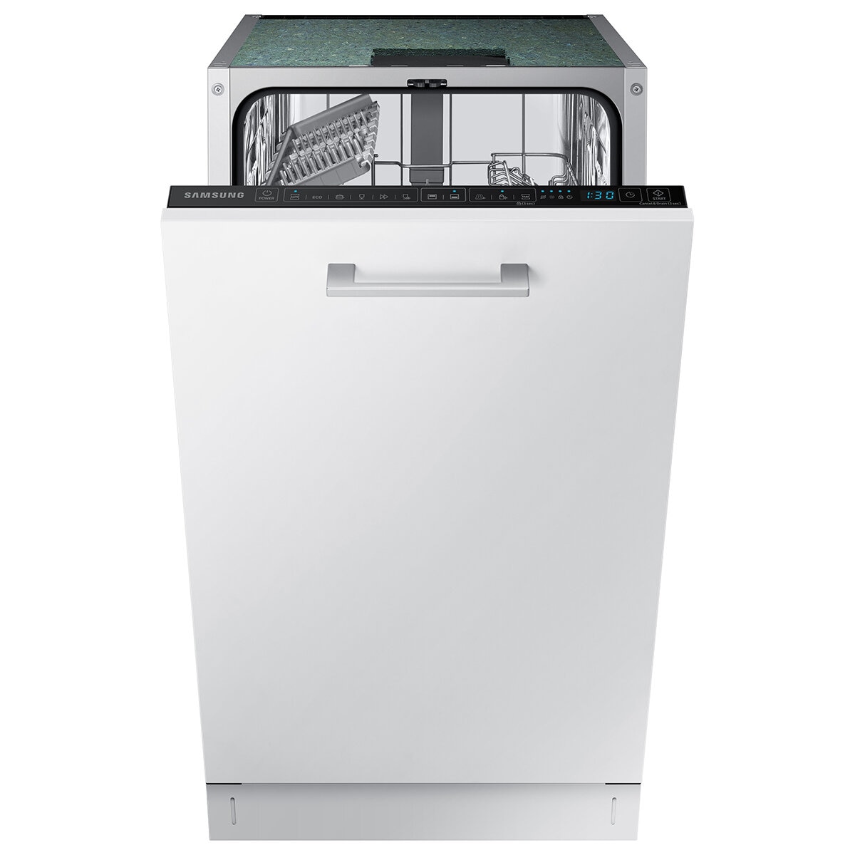 Samsung Series 5 Auto Door Open DW50DG430B00EU, 9 Place Setting Integrated Dishwasher