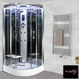 Lifestyle image of shower in bathroom setting