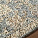 Livabliss Arnold Wool Grey Rug, In 2 Sizes