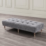 Isla Fabric Ottoman Grey
